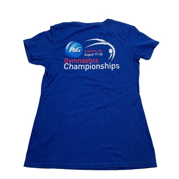 2017 P&G Gymnastics Championships Tee Shirt Juniors XL Anaheim Olympics - Picture 2 of 4
